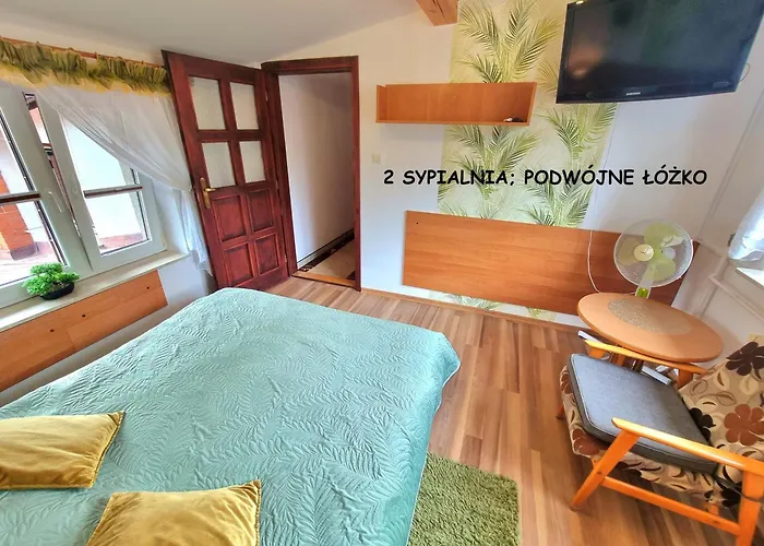 Apartament Kacperek, Willowa 4A - 2 Sypialnie, Salon - Dla Rodzinny 4-5 Os, Samo Centrum